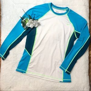 SALE! Nike Women Blue Sports Long Sleeve M